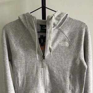 The North Face Zip Hoodie Gray Slim Fit S